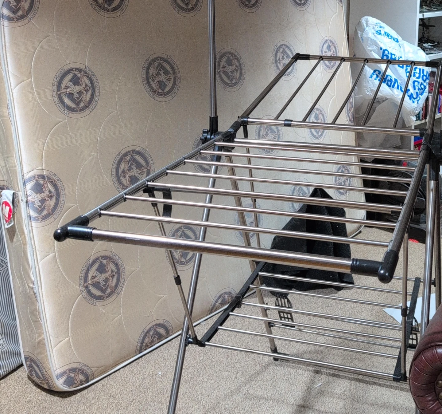 Collapsible Clothes Drying Rack
