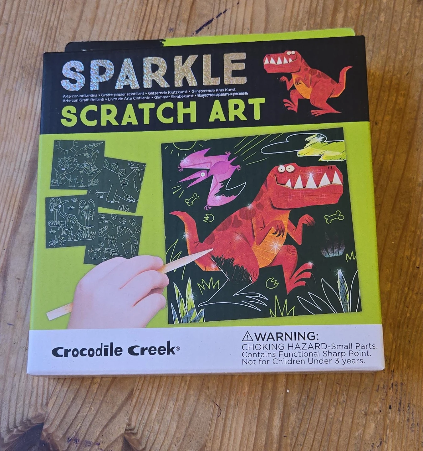 Crocodile Creek Sparkle Scratch Art Kit