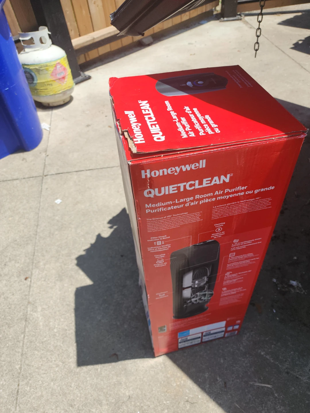 Honeywell QUIETCLEAN Medium-Large Room Air Purifier