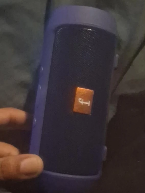 Blue Portable Bluetooth Speaker