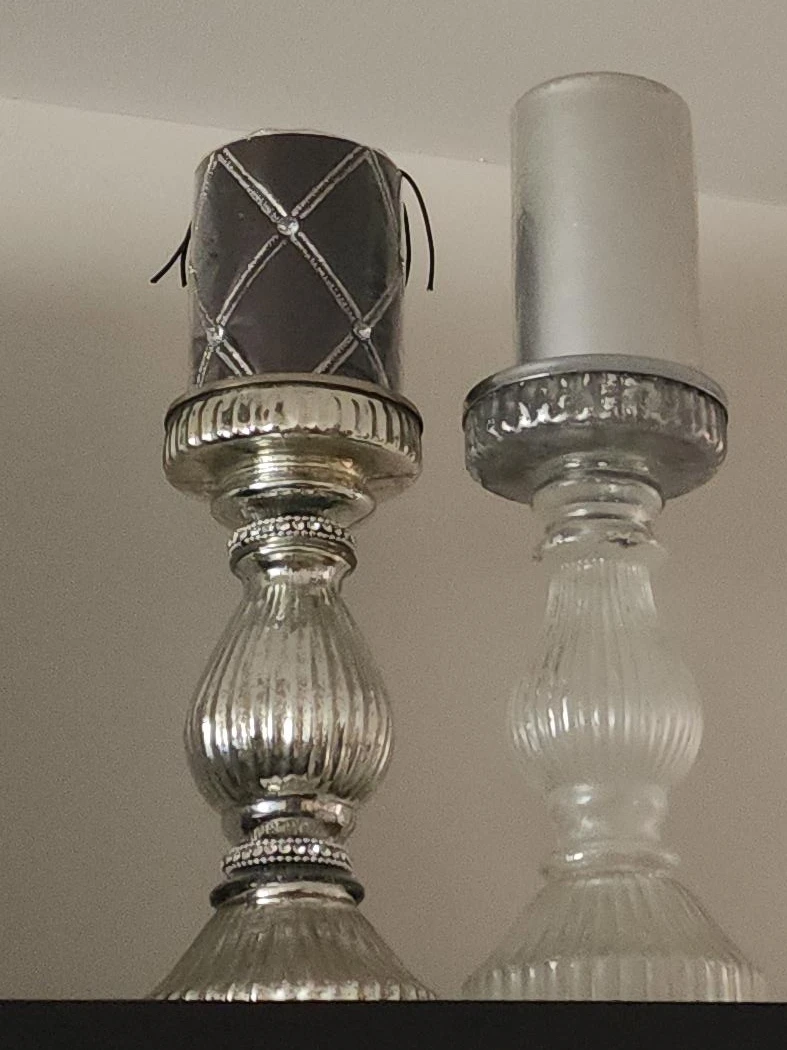 Decorative Candlesticks - Set of 2