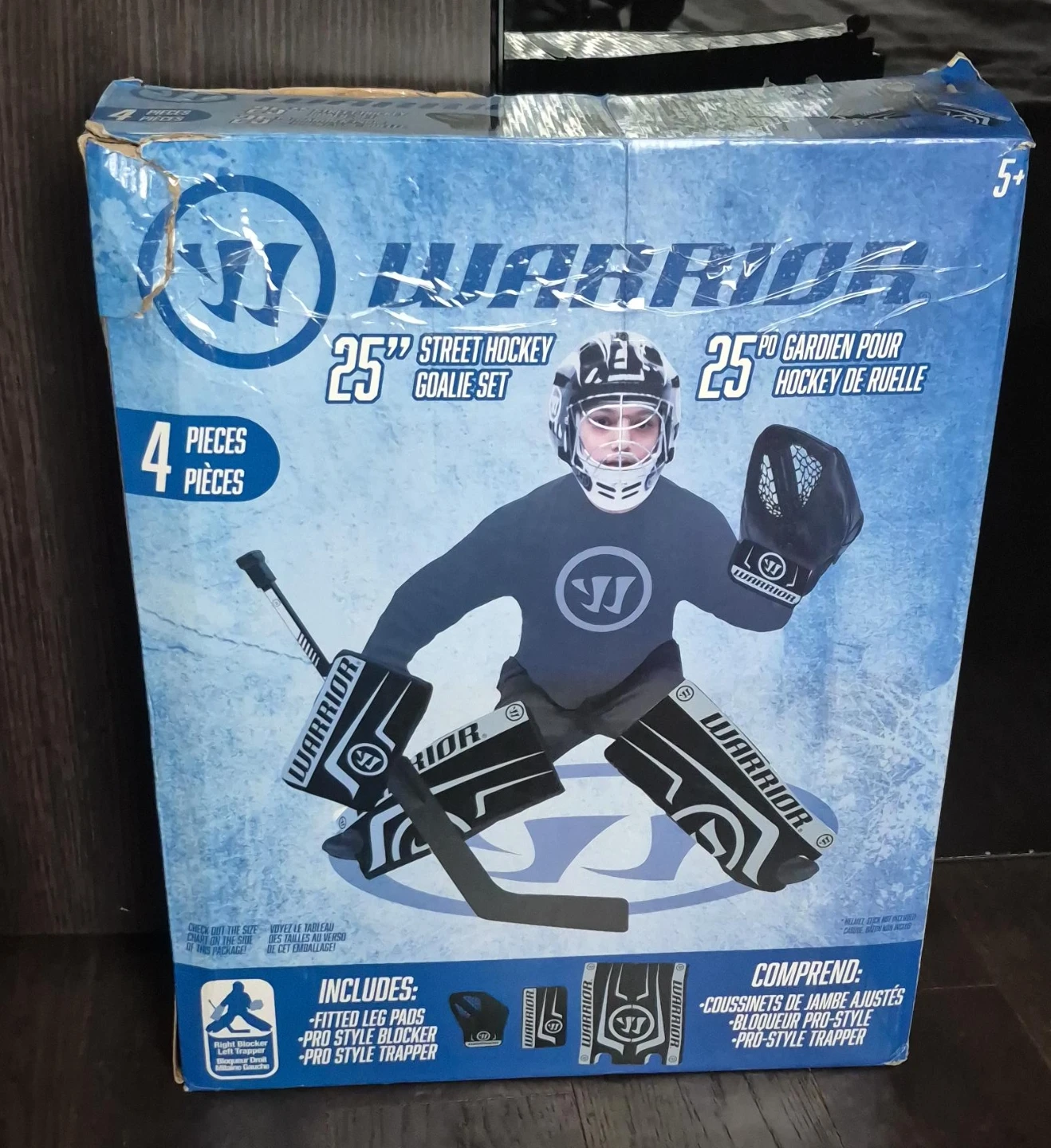 Warrior 25" Street Hockey Goalie Set