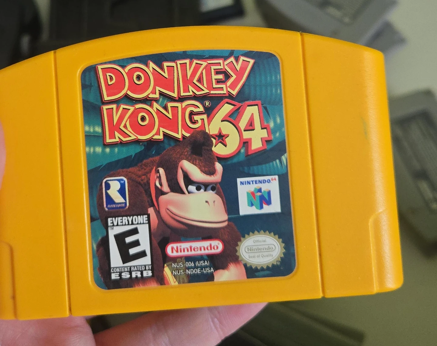 Donkey Kong 64 Nintendo 64 Game Cartridge
