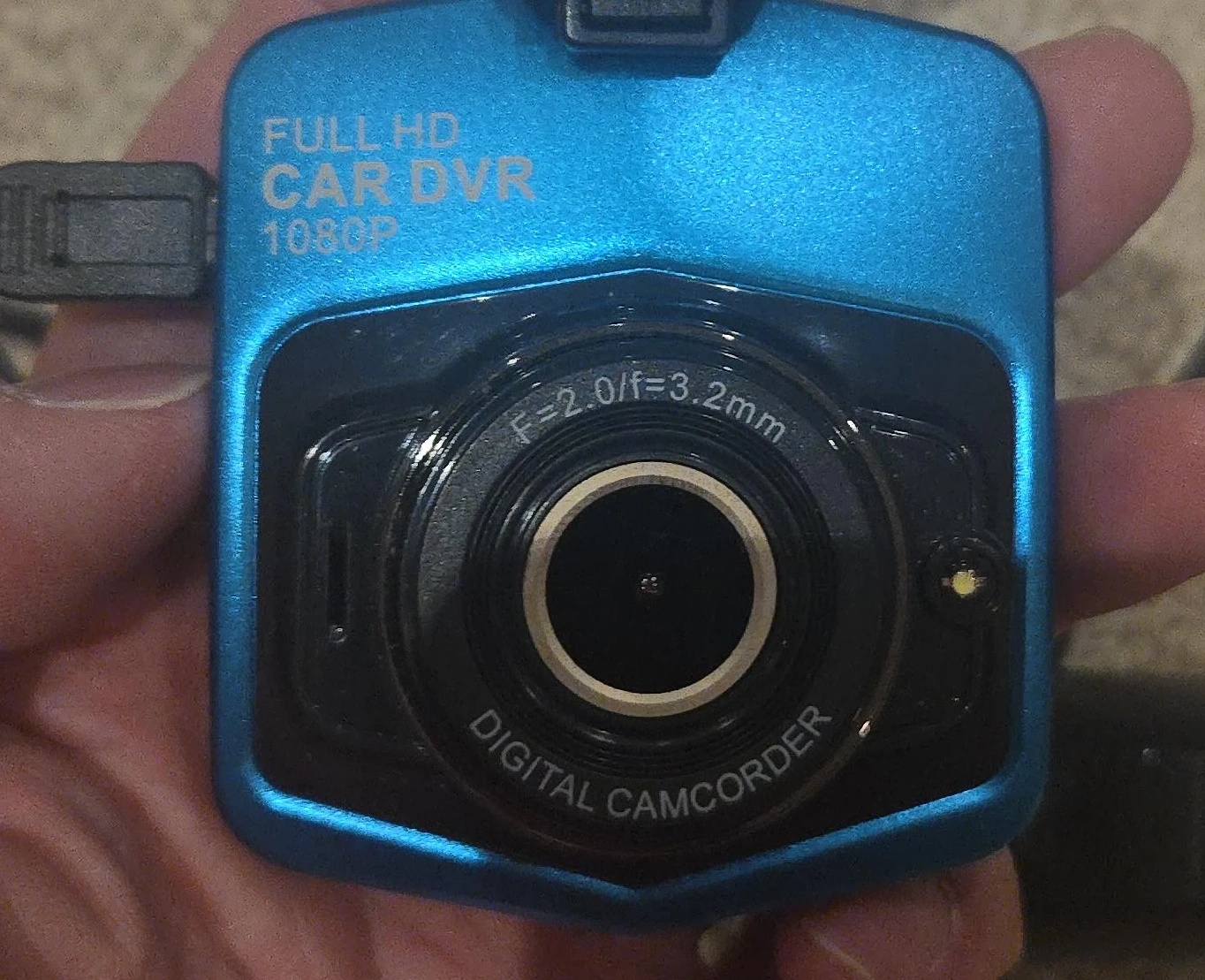 Blue Full HD Car DVR Digital Camcorder 1080P