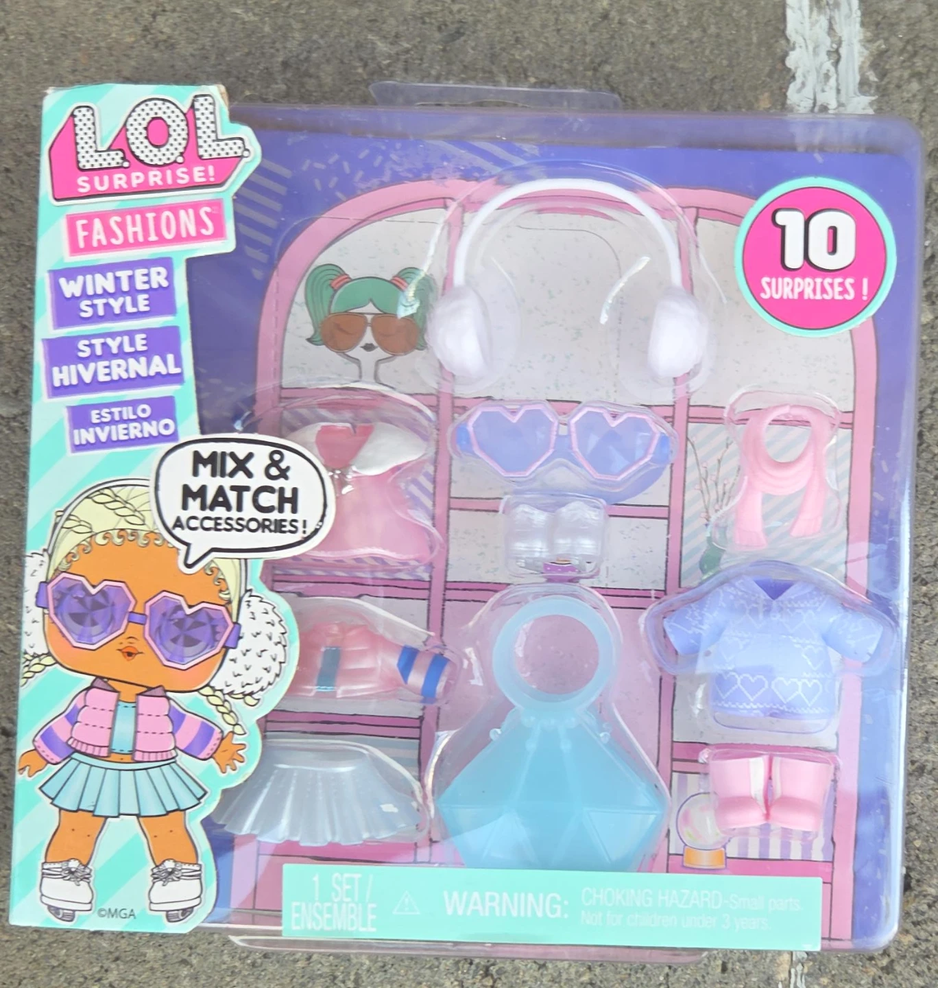 LOL Surprise Fashions Winter Style 10 Surprises Set