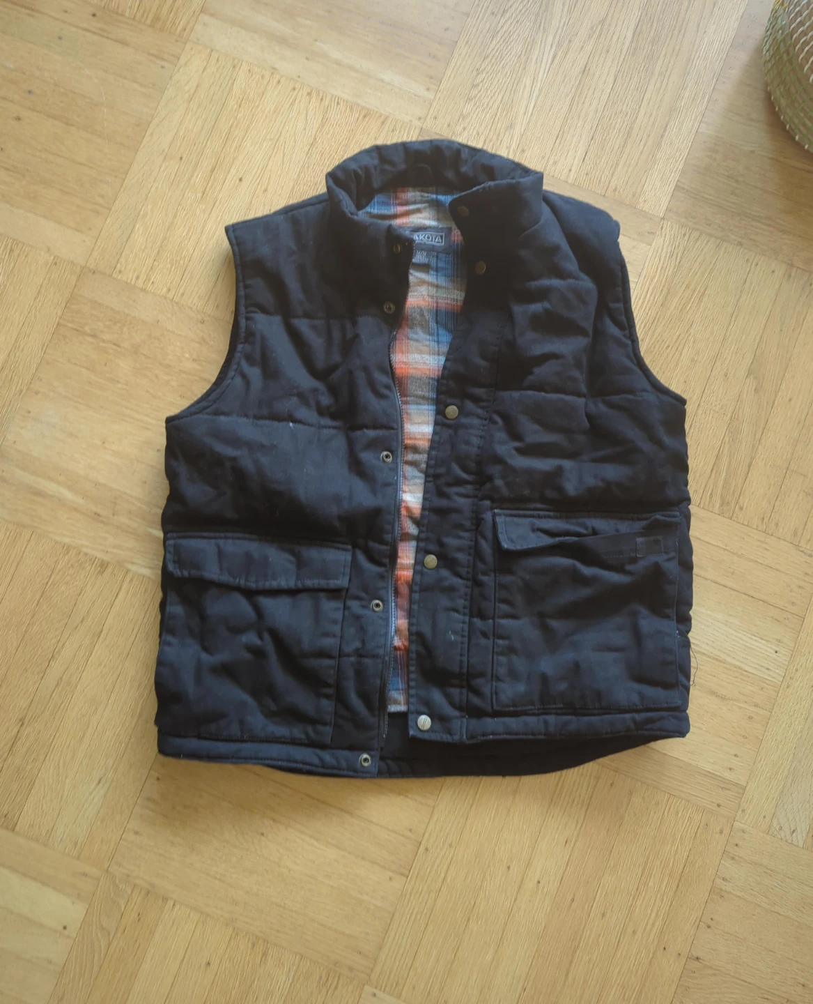 Dakota Puffer Vest - Black