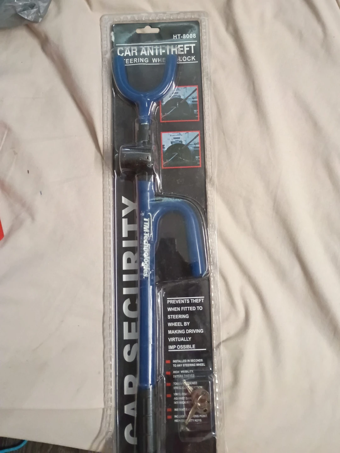 Car Anti-Theft Steering Wheel Lock