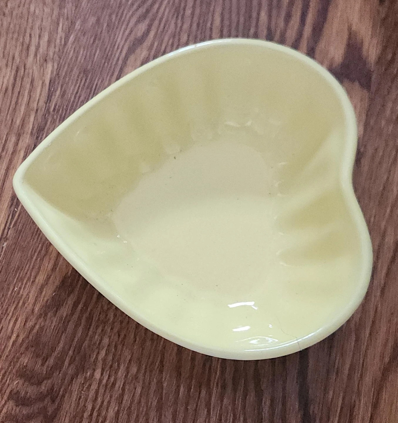 Yellow Heart Dish