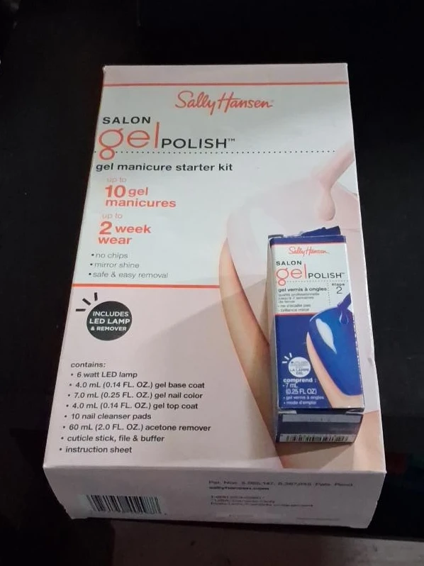 Sally Hansen Salon Gel Polish Gel Manicure Starter Kit