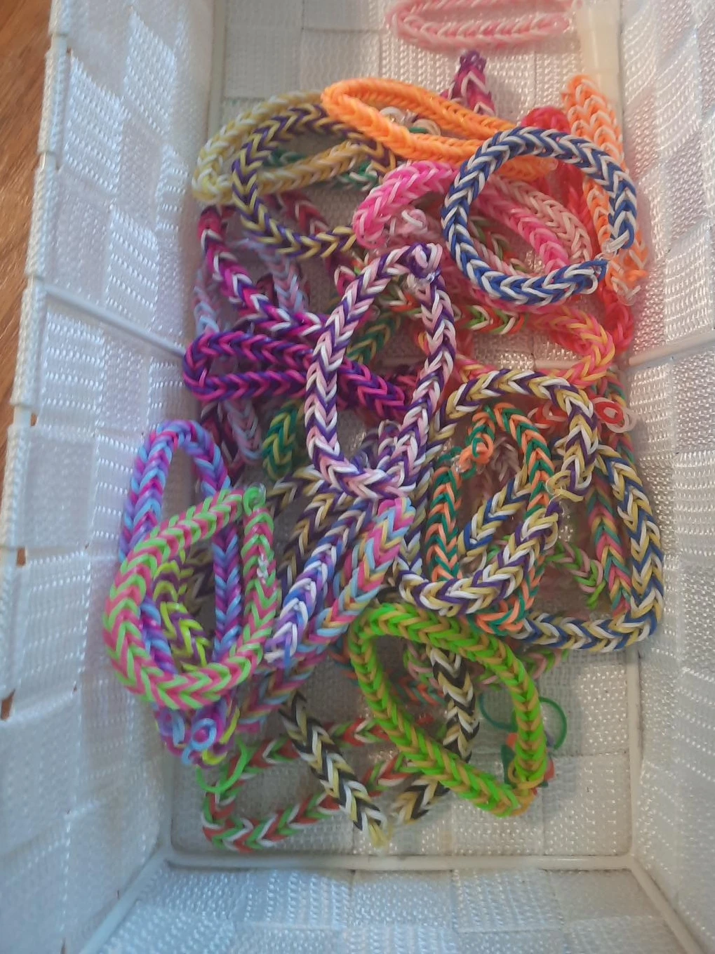Assorted Loom Band Bracelets