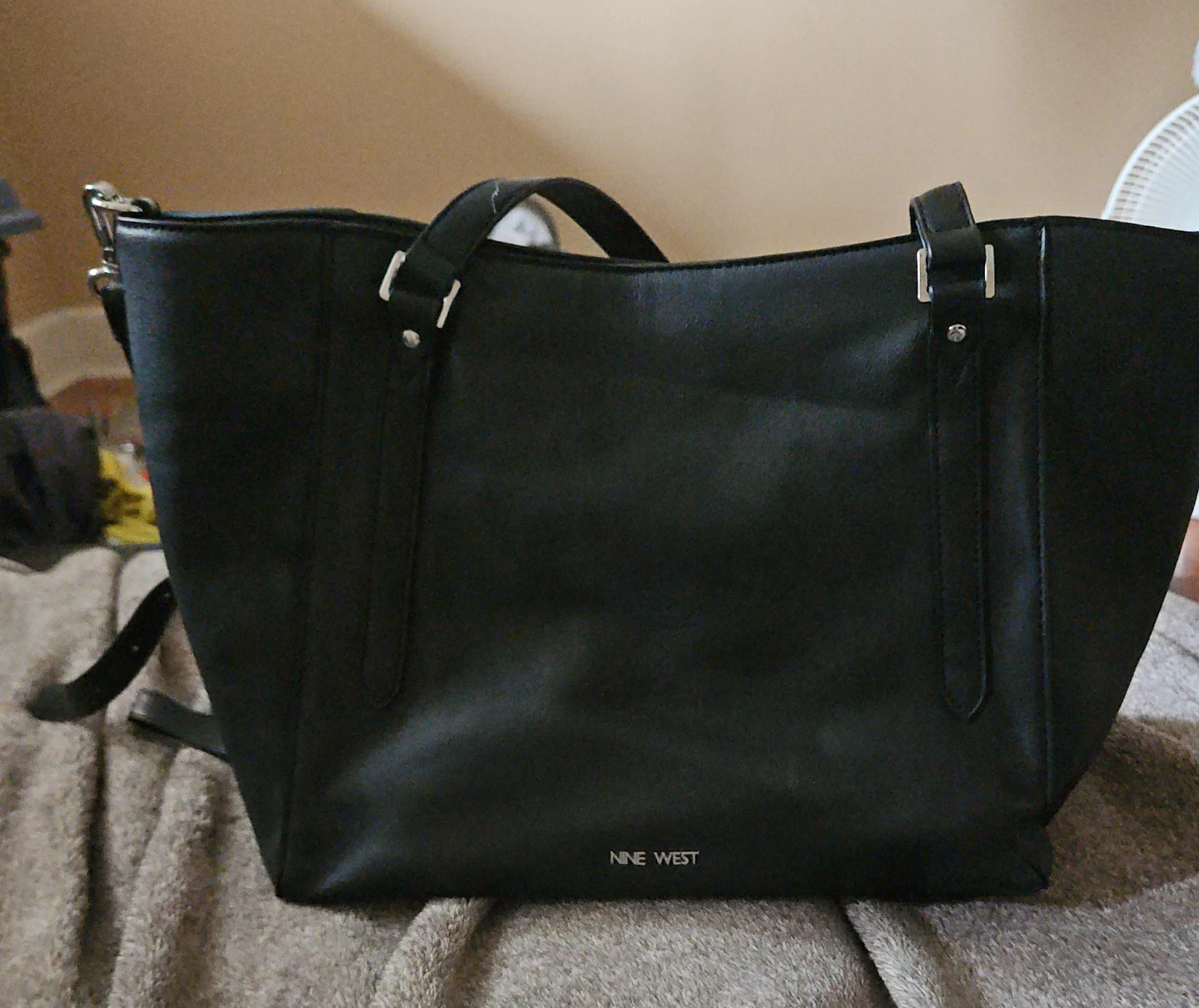 Nine West Black Tote Bag