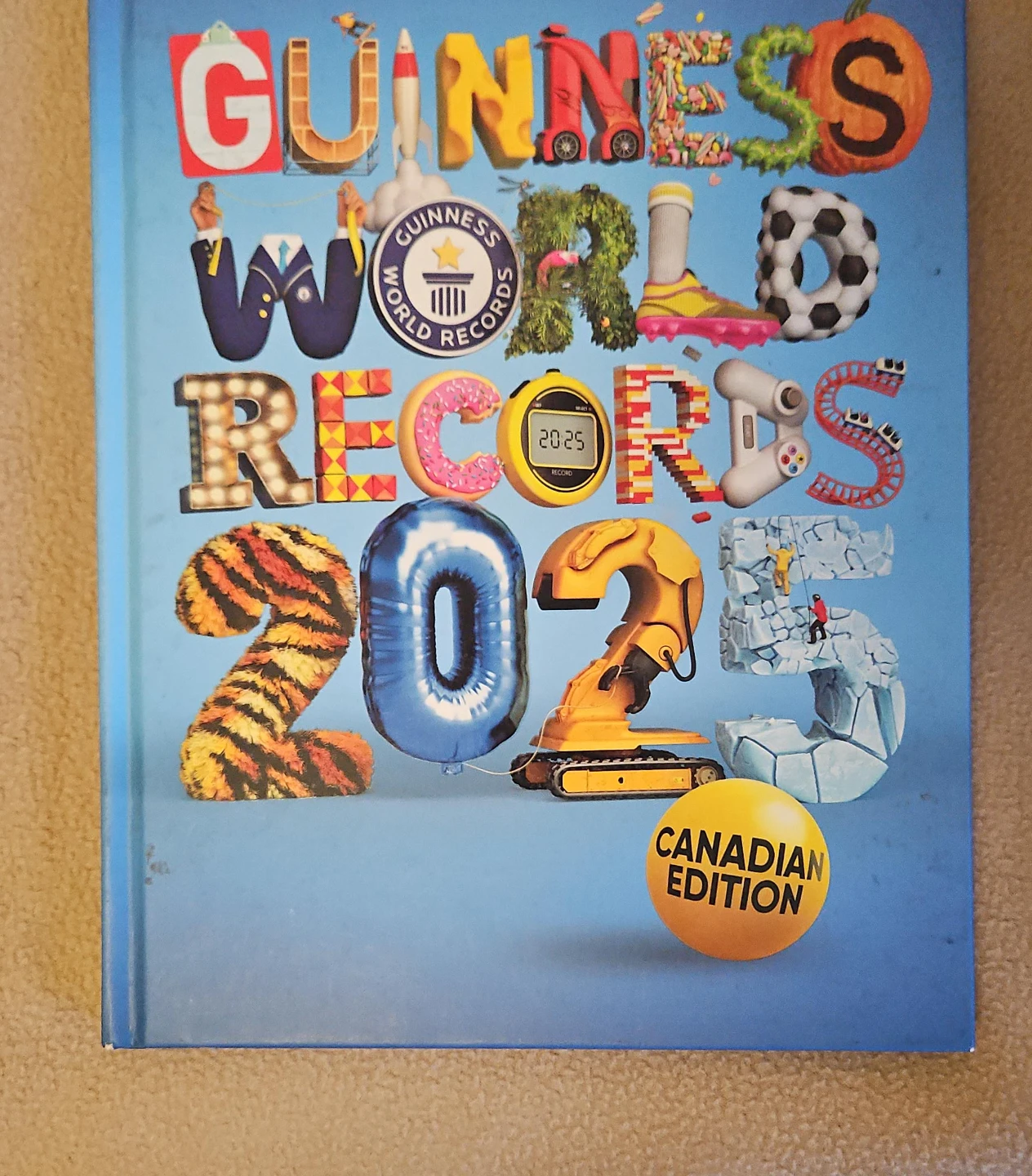 Guinness World Records 2025 Canadian Edition Book