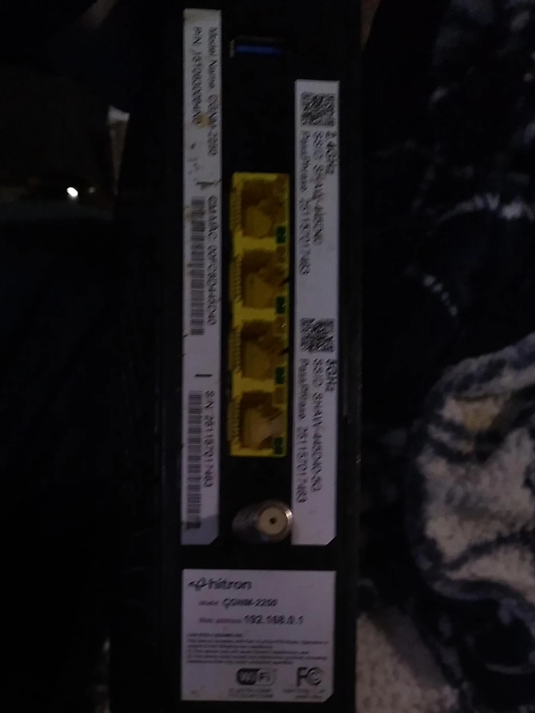 Hitron CGNM-2200 Cable Modem/Router