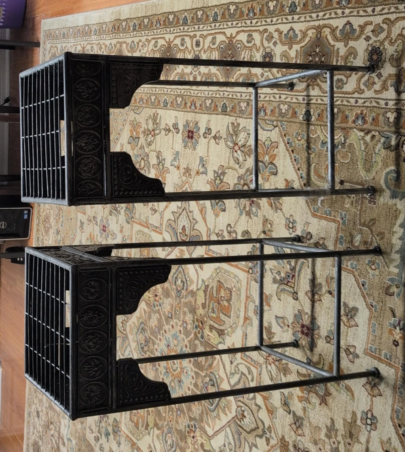Pair of Wrought Iron Plant Stands $14 each