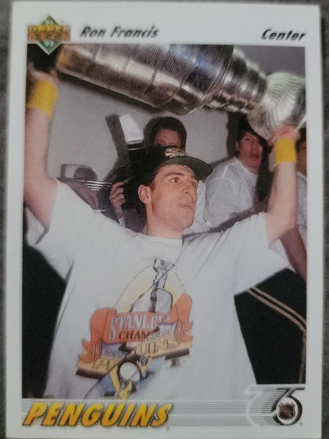Ron Francis 1992 Upper Deck Hockey Card