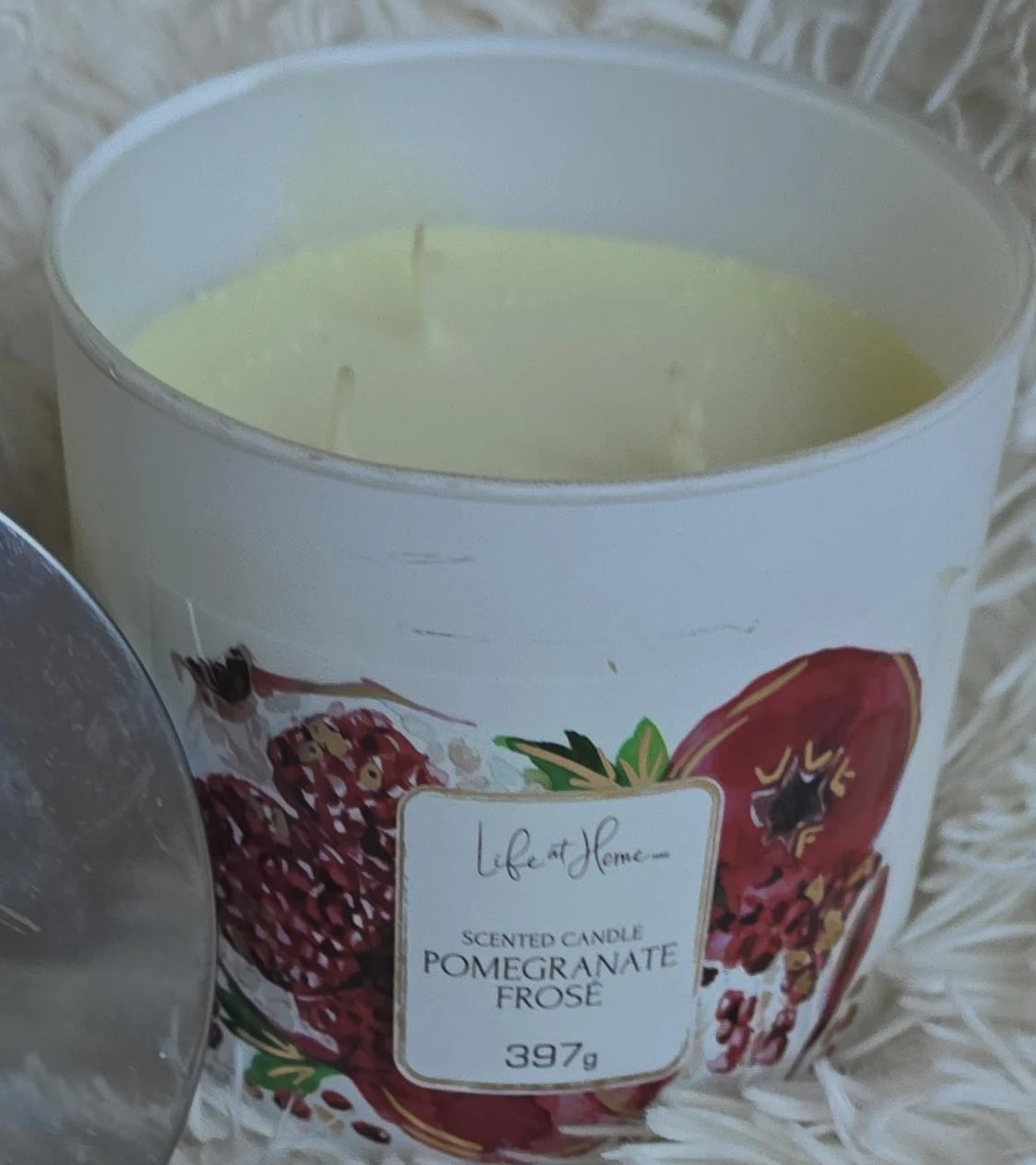 Life at Home Scented Candle - Pomegranate Froze 397g - photo 2