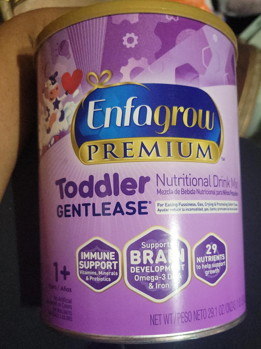 Enfagrow Toddler Premium Gentlease Nutritional Drink Mix 29.1 oz