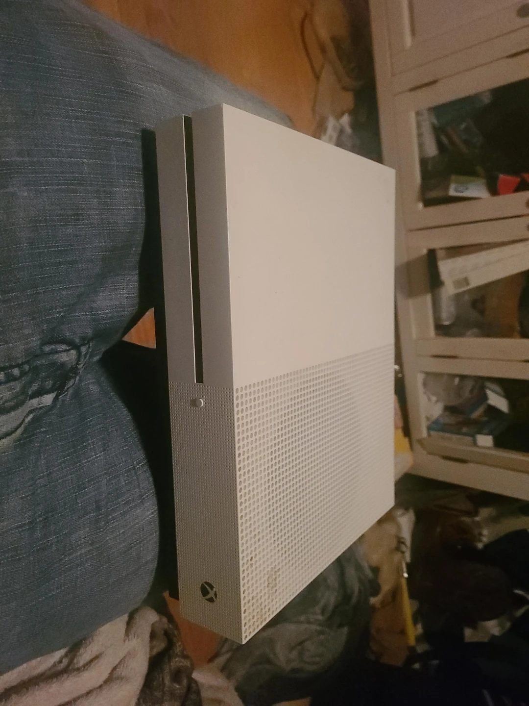 White Xbox One S Gaming Console