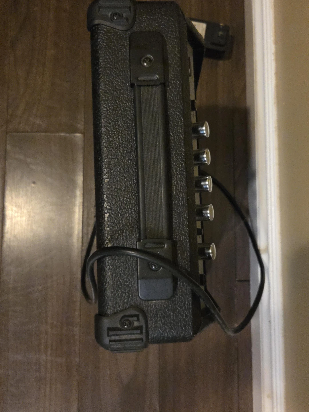 Black Guitar Amplifier