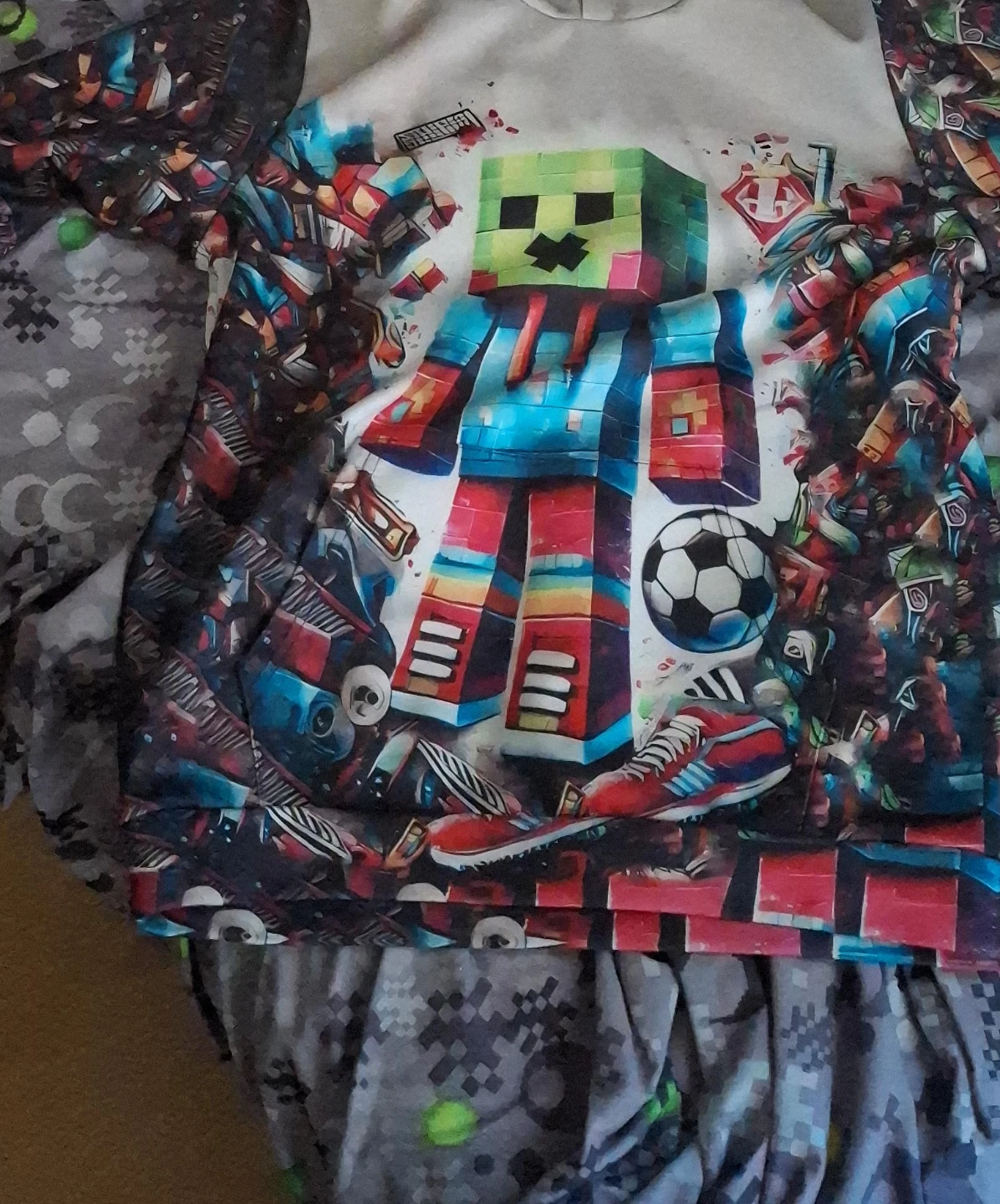 Minecraft Themed Hoodie