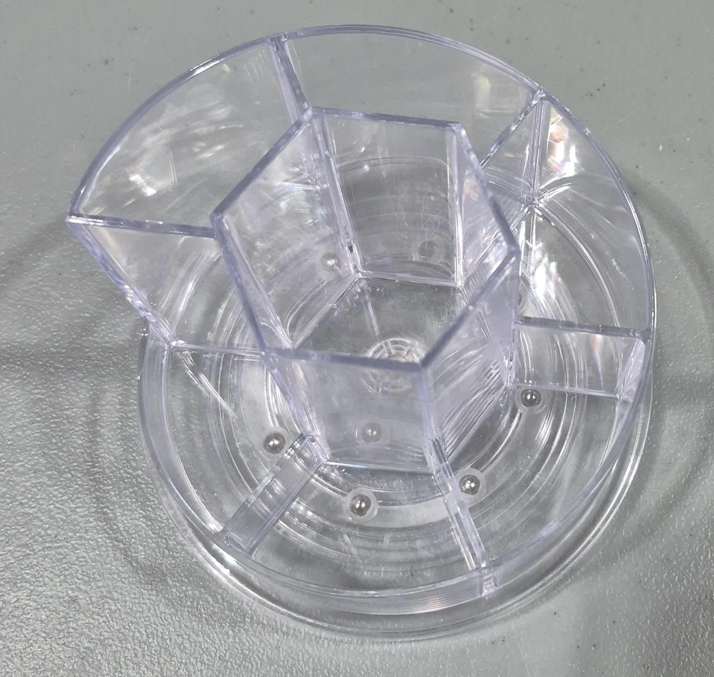Clear Acrylic Makeup Organizer