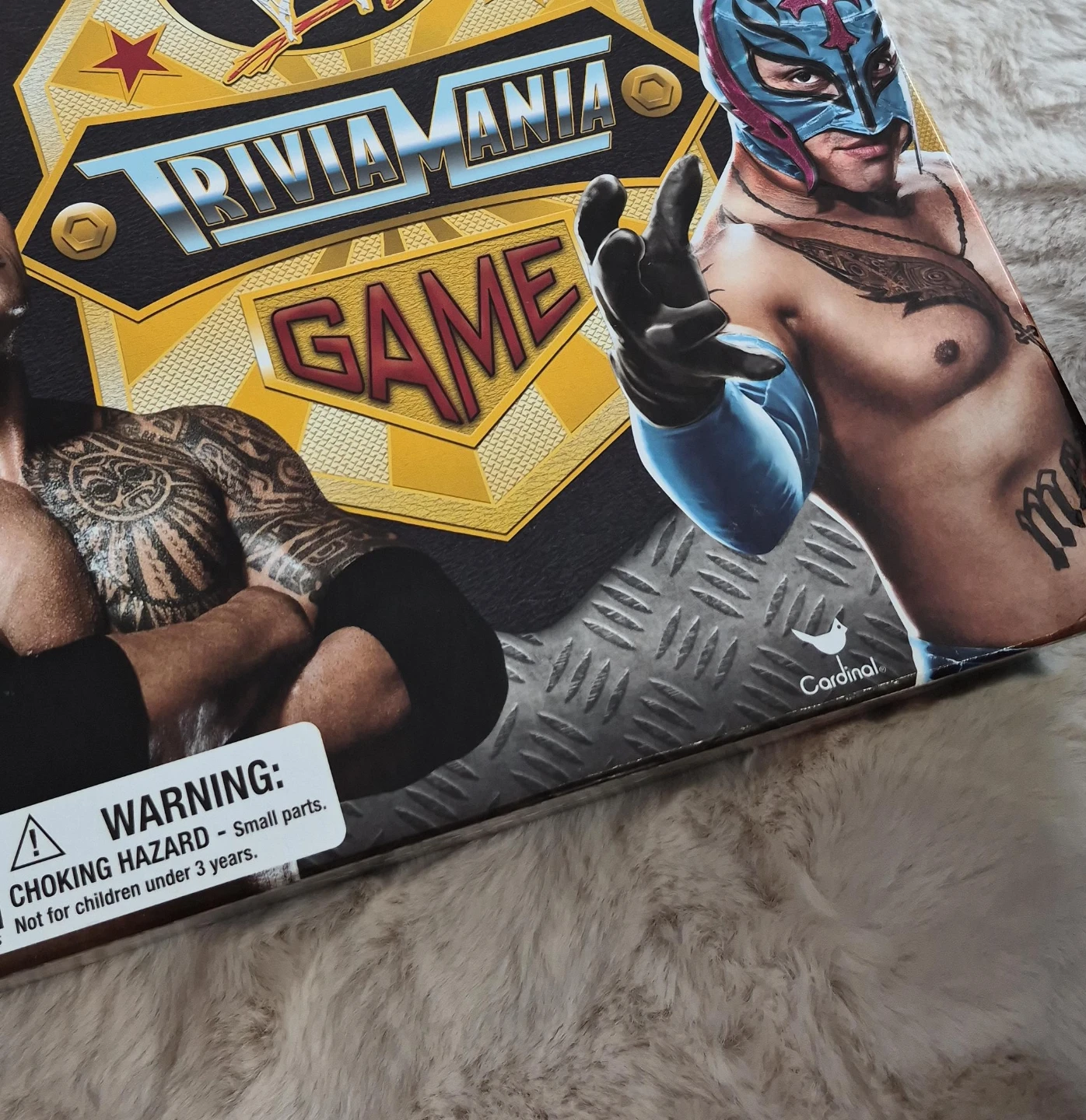 WWE WrestleMania Trivia Game by Cardinal