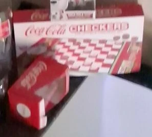 Coca-Cola Checkers Game