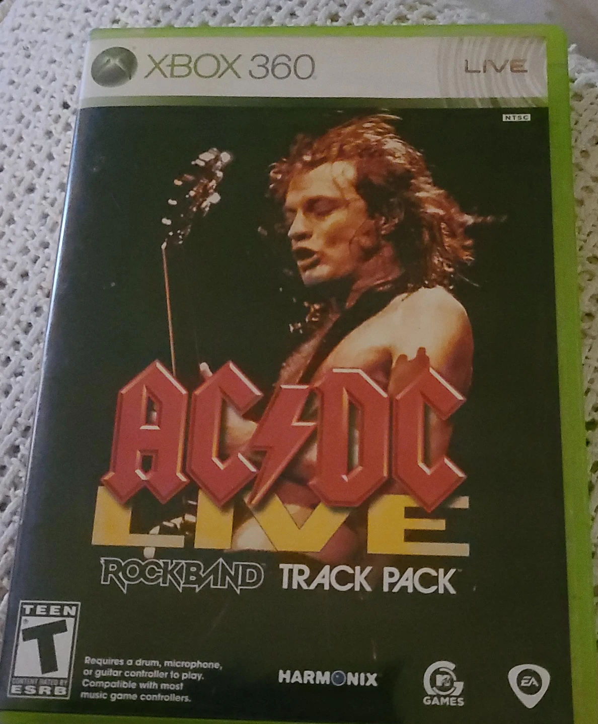 AC/DC Live Rock Band Track Pack Xbox 360 Game
