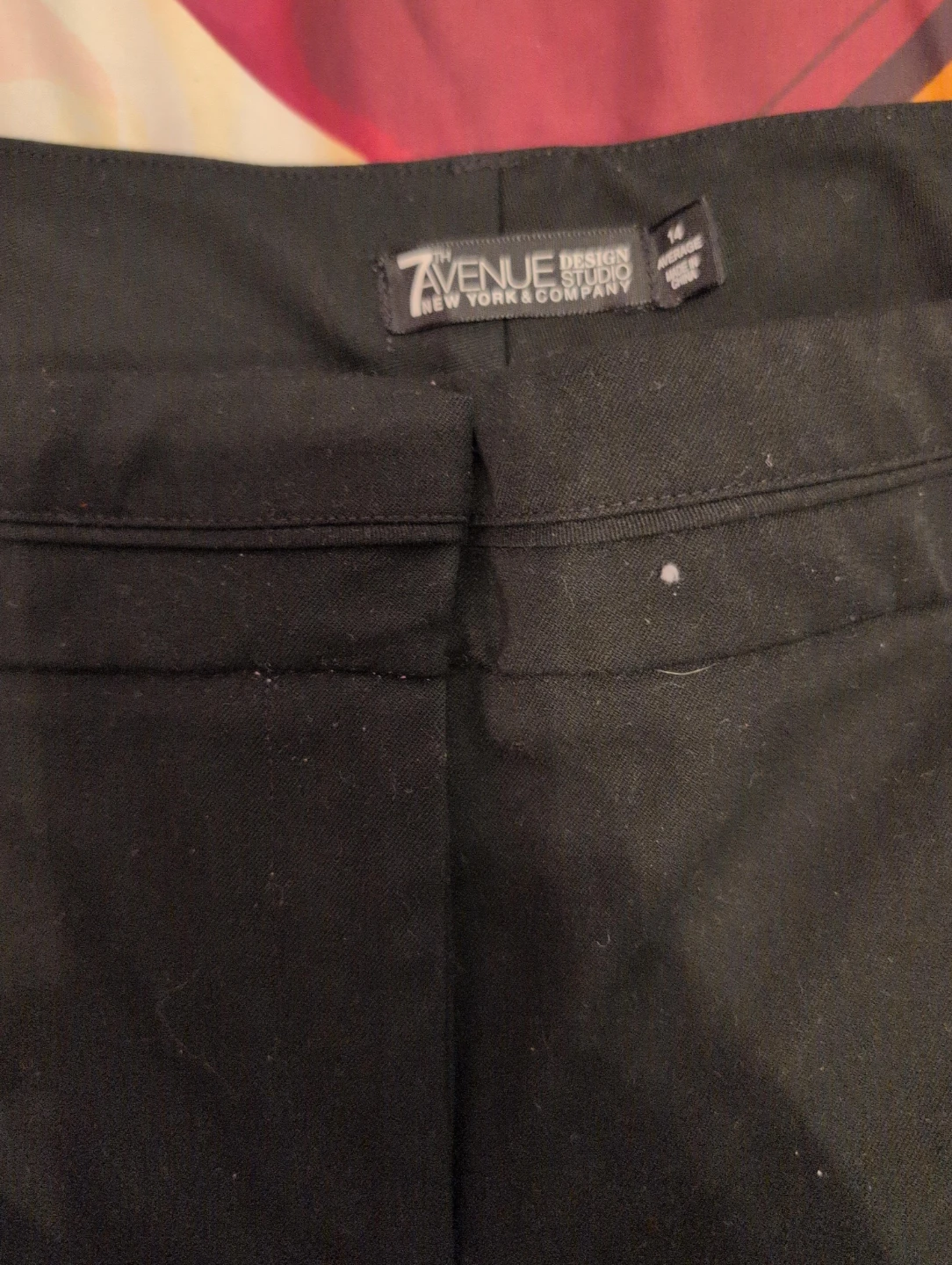 7th Avenue Design Studio New York & Company Black Pants Size 14