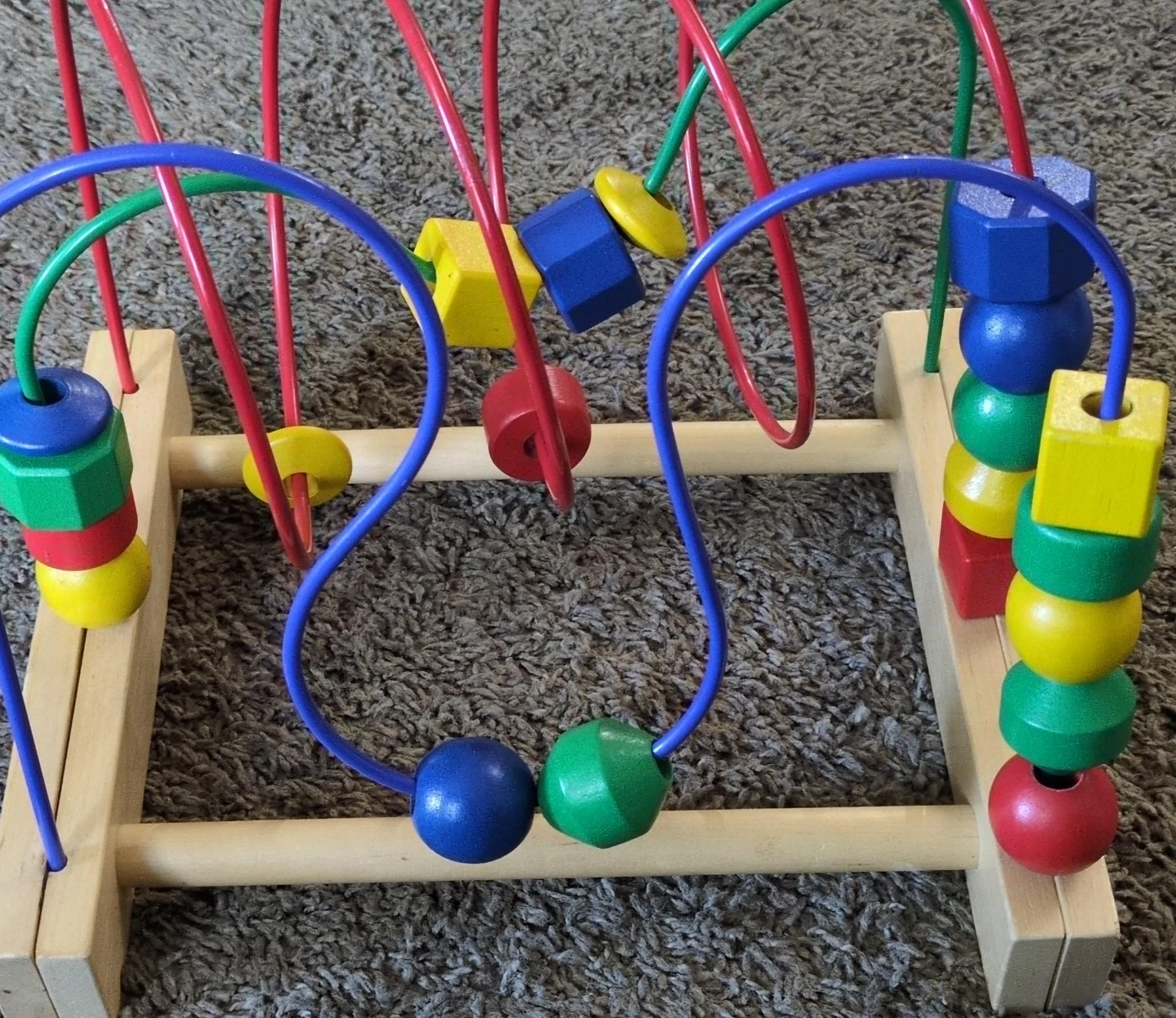 Wooden Bead Maze Toy