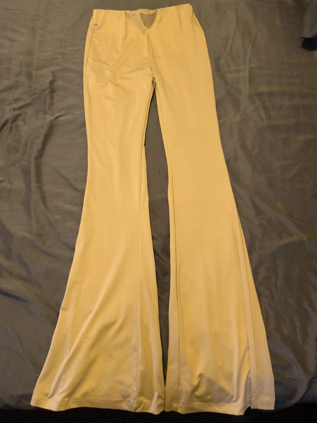 Streetwear Society Bell Bottom Pants - Tan - Size Medium