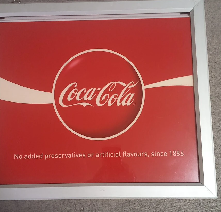 Coca-Cola Light-Up Sign