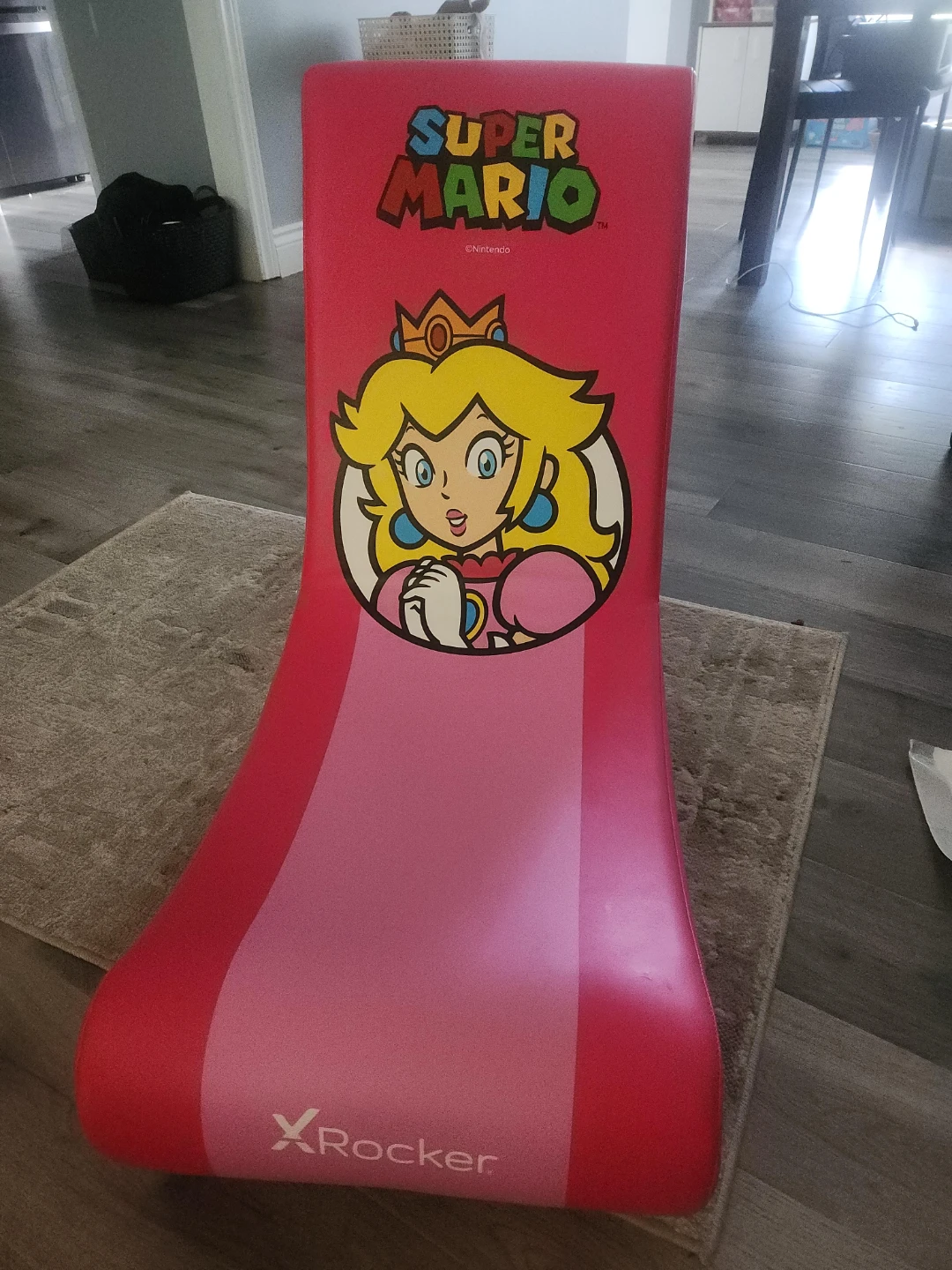Super Mario X-Rocker Gaming Chair - Princess Peach