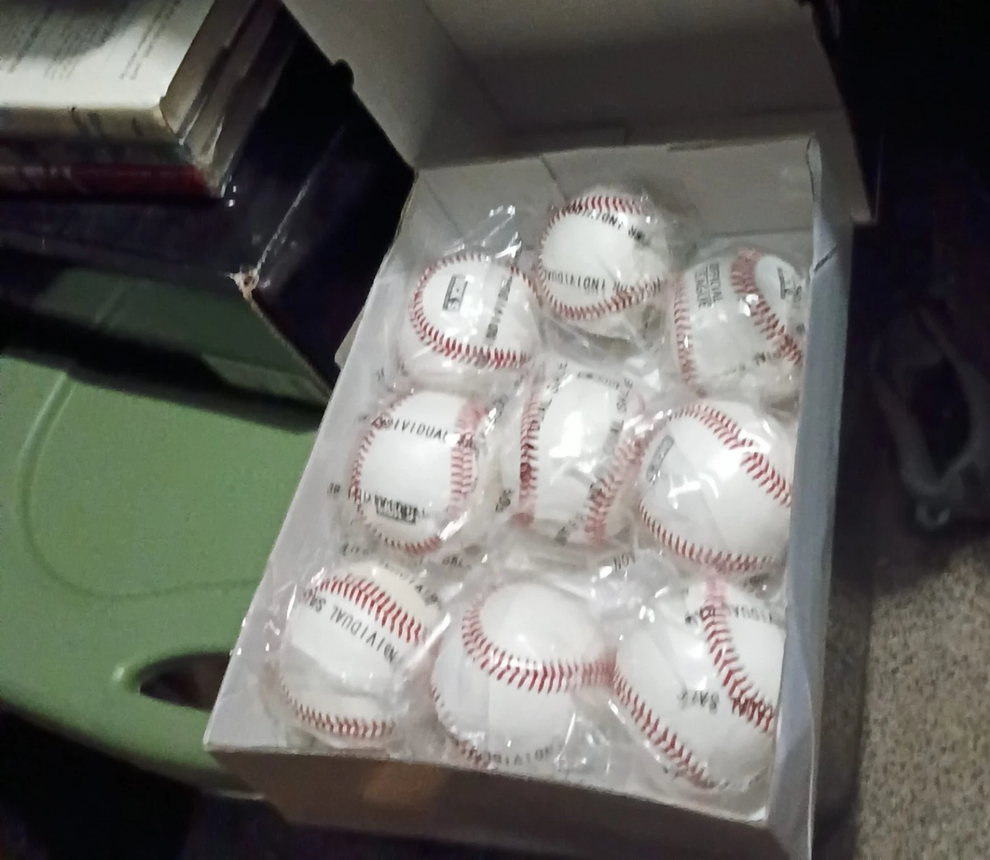 Baseball Practice Balls (Pack of 9)