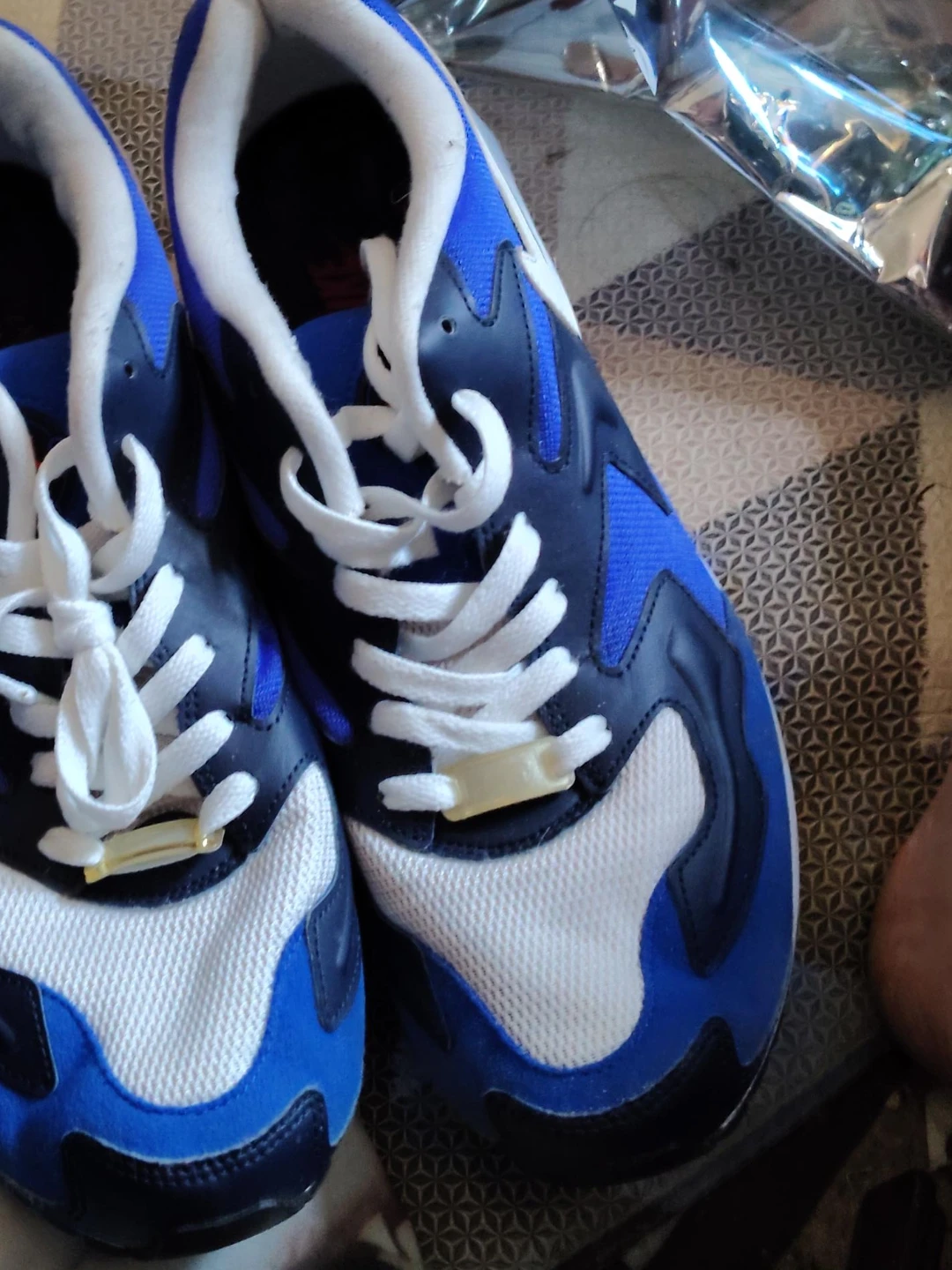 New Balance Running Shoes Blue White Men's Size 9