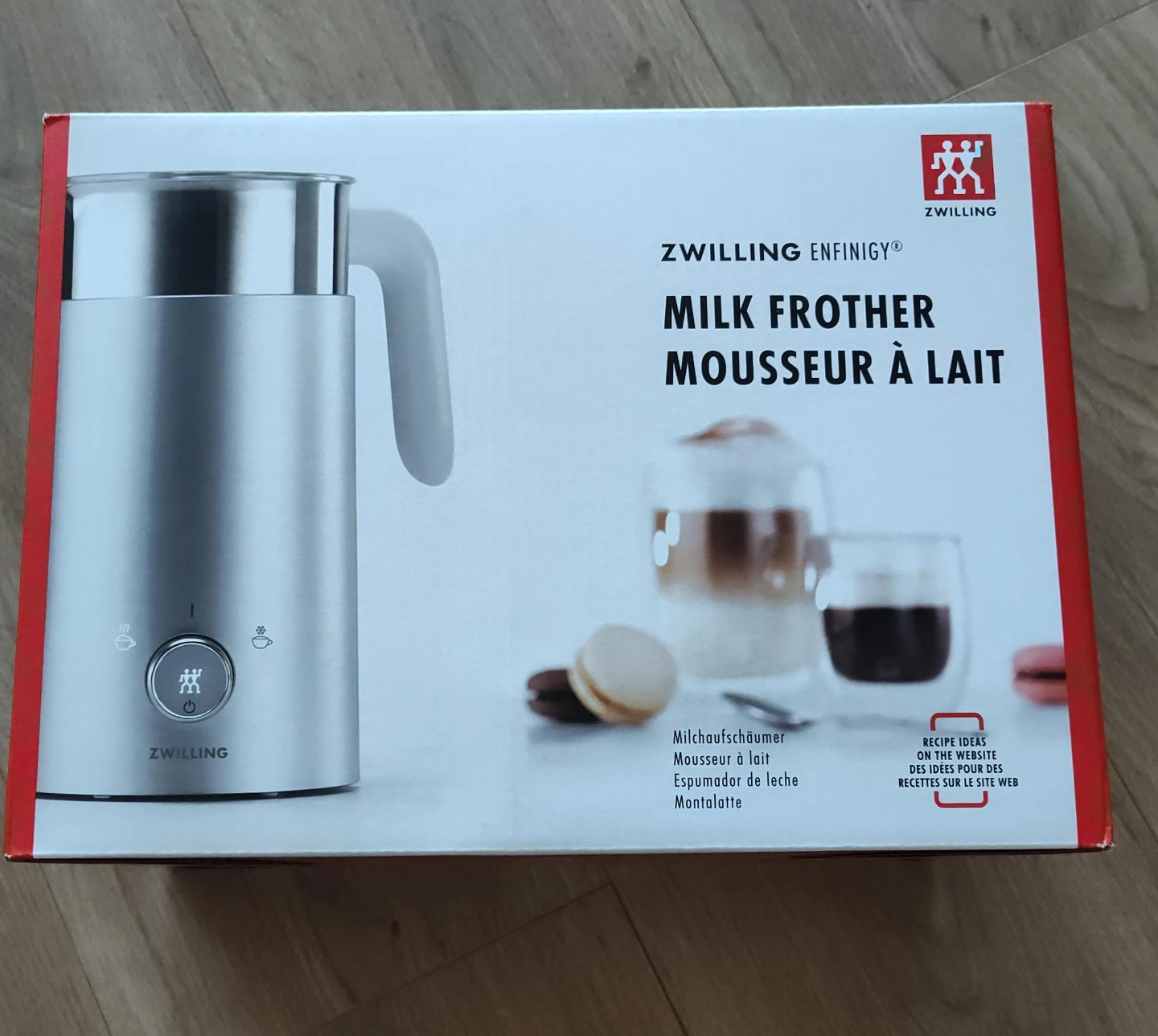 ZWILLING ENFINIGY Milk frother, 400 ml, silver