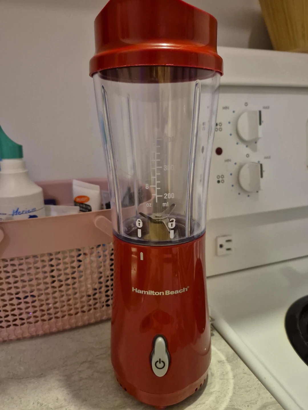 Mini Blender Hamilton Beach rouge