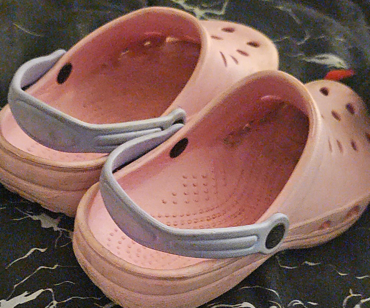 Pink Crocs Size 5