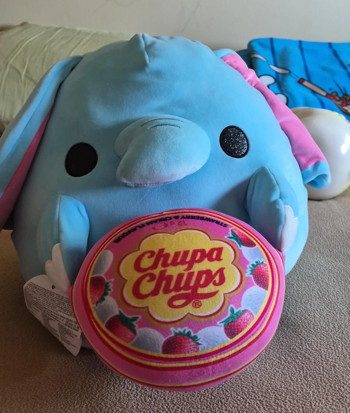 Chupa Chups Strawberry & Cream Plush Toy