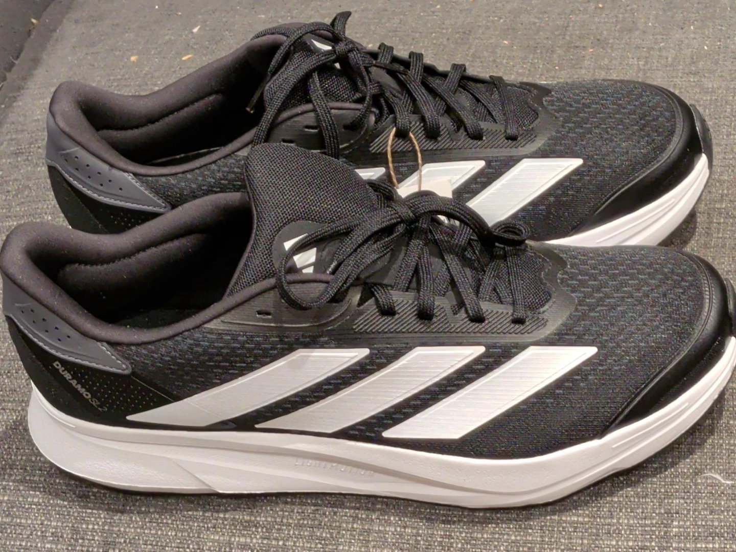 Adidas Duramo SL Running Shoes Black/White Size 14M