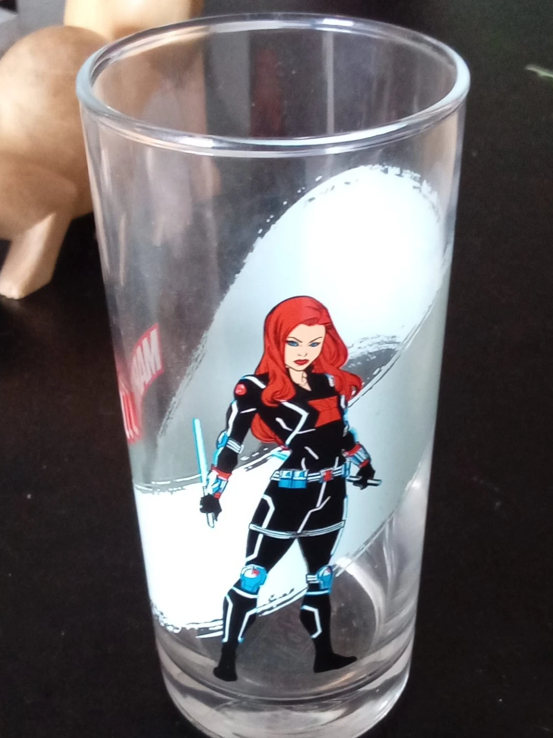 Marvel Black Widow Glass