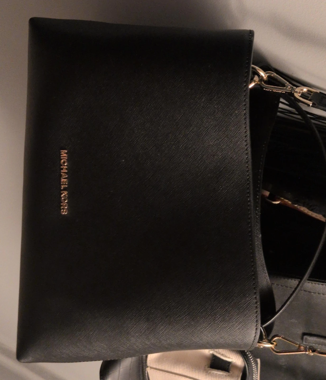 Michael Kors Black Leather sofia