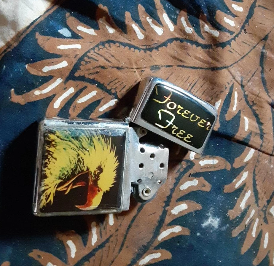 Zippo Lighter - Forever Free Bird Design
