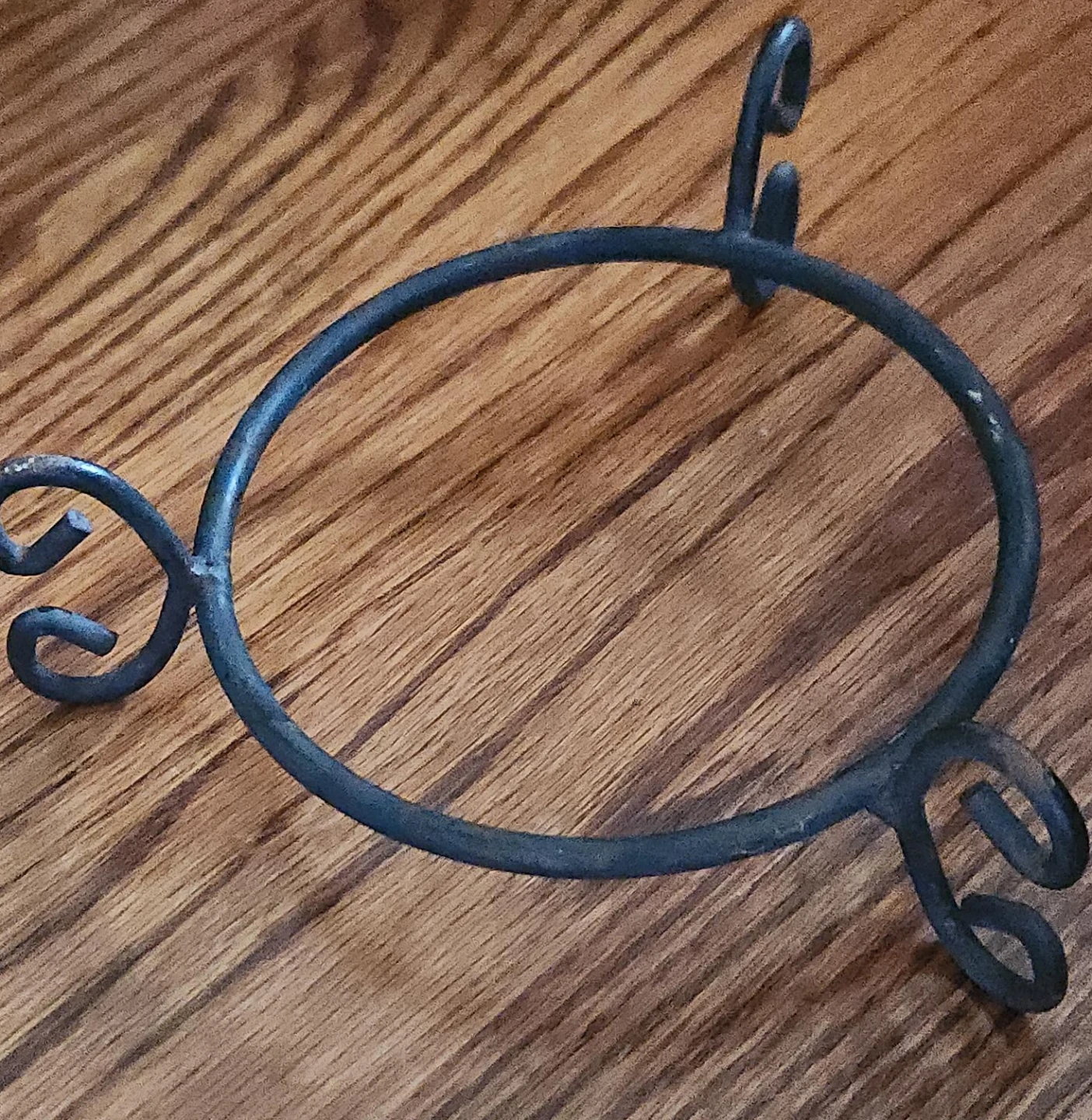 Wrought Iron Candle Holder Stand