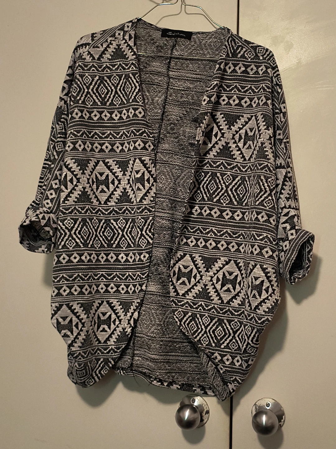 Seductions Open Front Cardigan