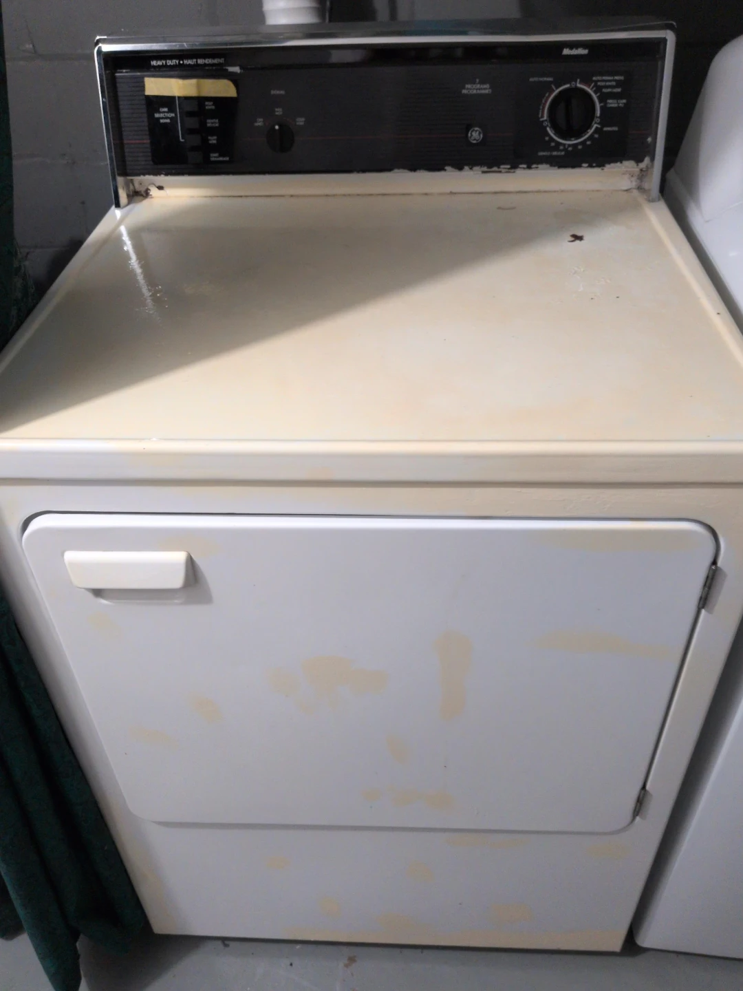 GE Medallion Dryer