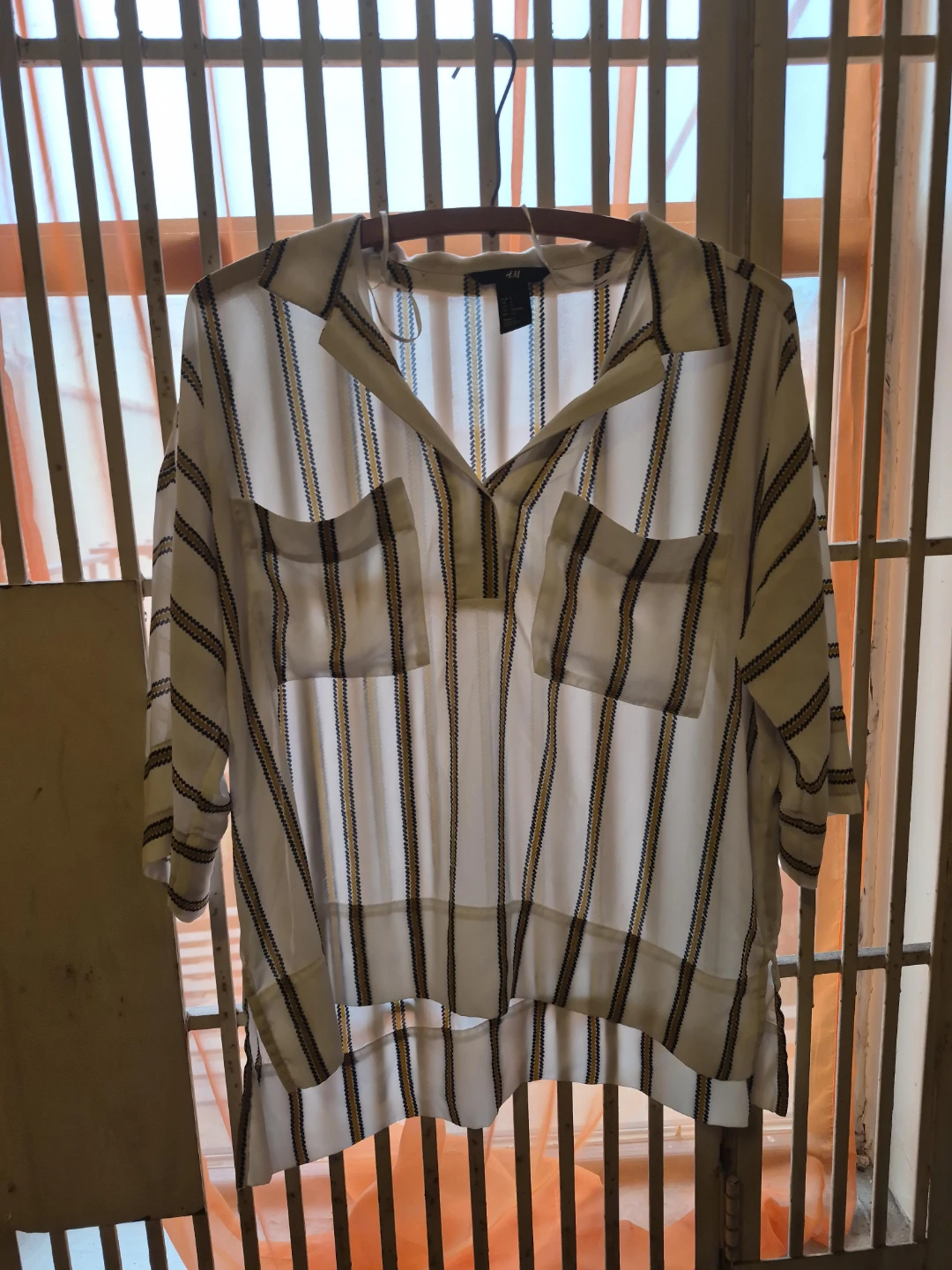 H&M Striped Blouse - Size S