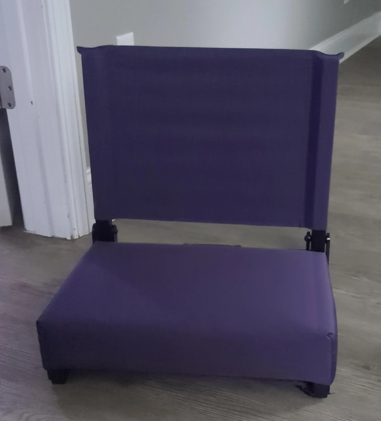 Purple stadium seat
