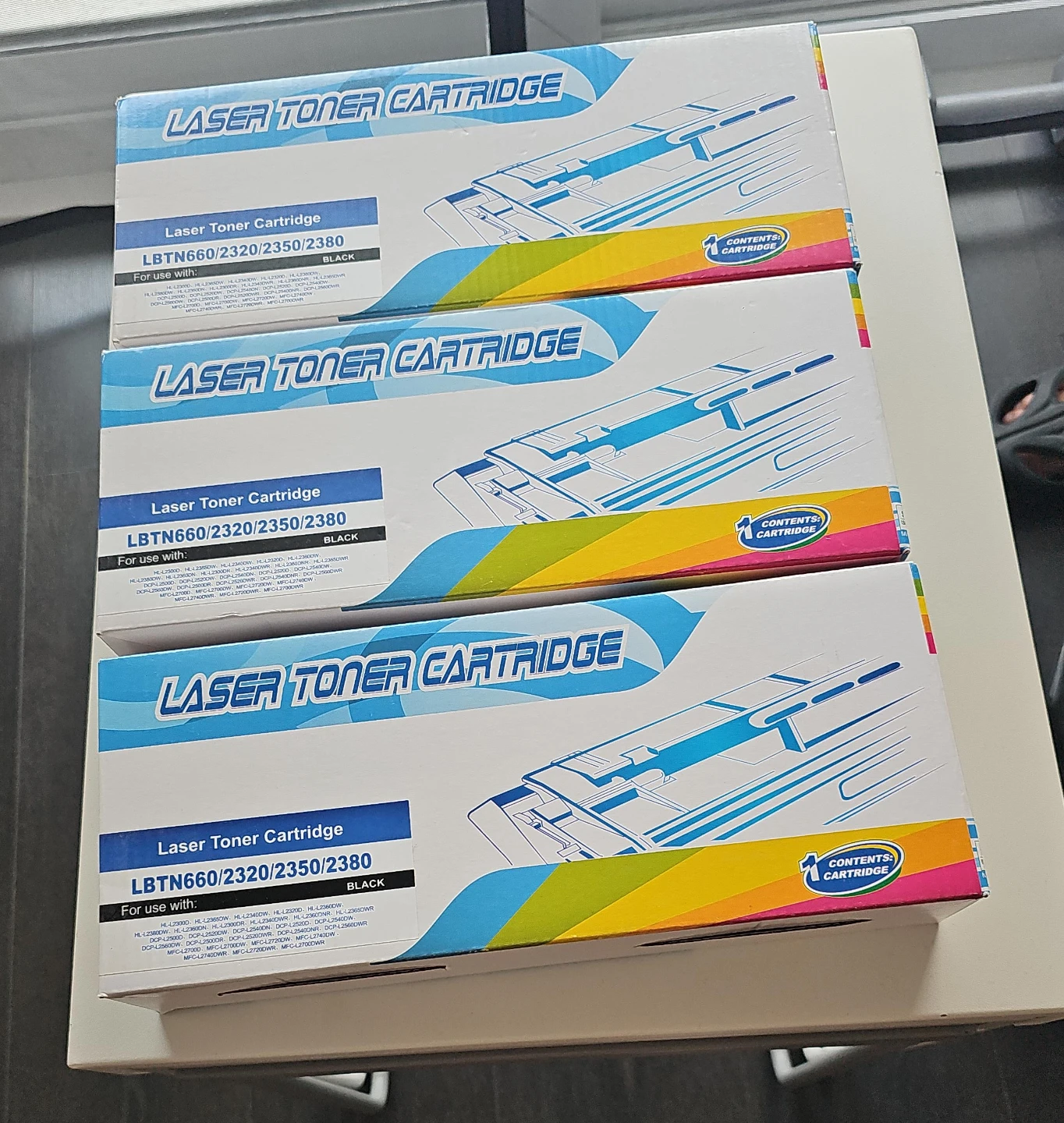 Black Laser Toner Cartridge LBTN660/2320/2350/2380