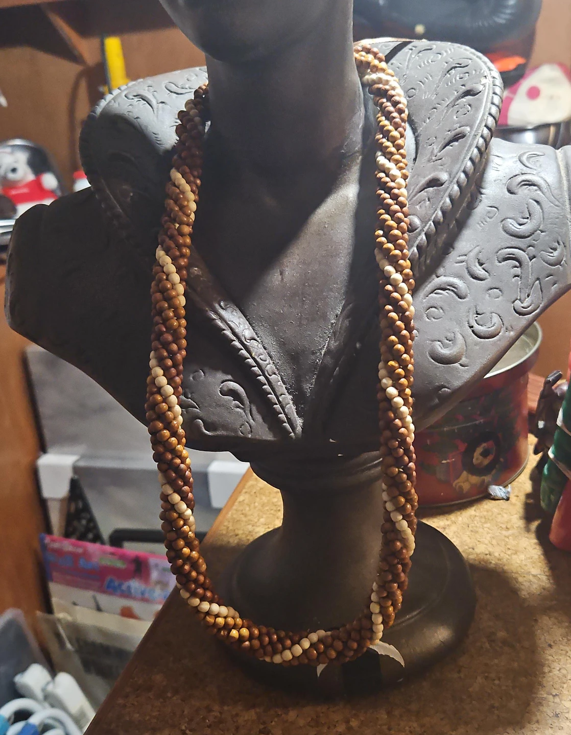 Wooden Bead Necklace